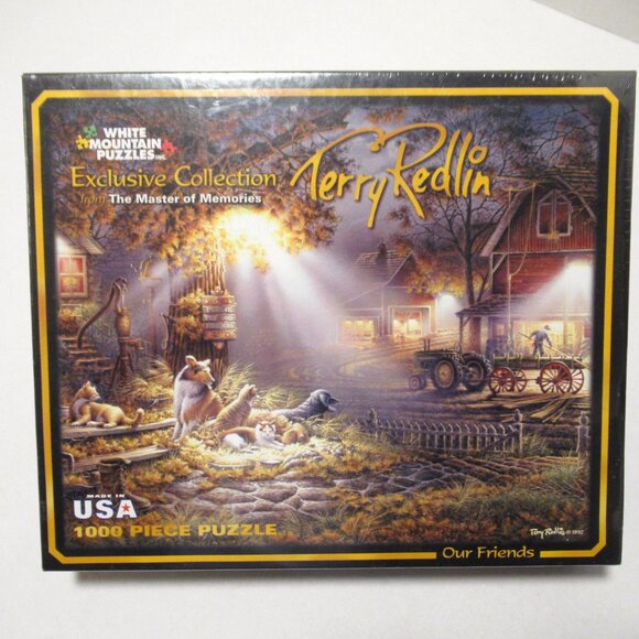 Terry Redlin Our Friends Puzzle - Picture 8 of 8